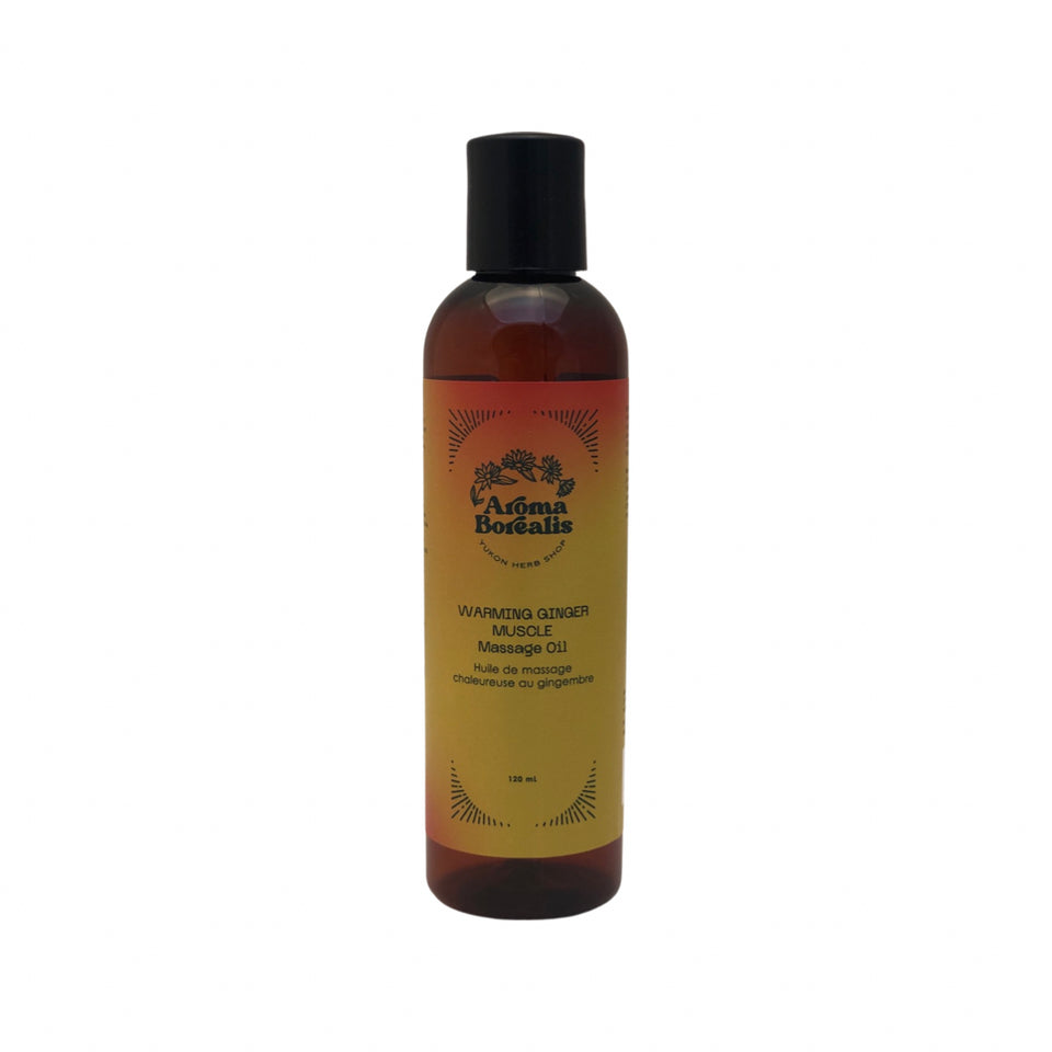 Warming Ginger Muscle Massage Oil