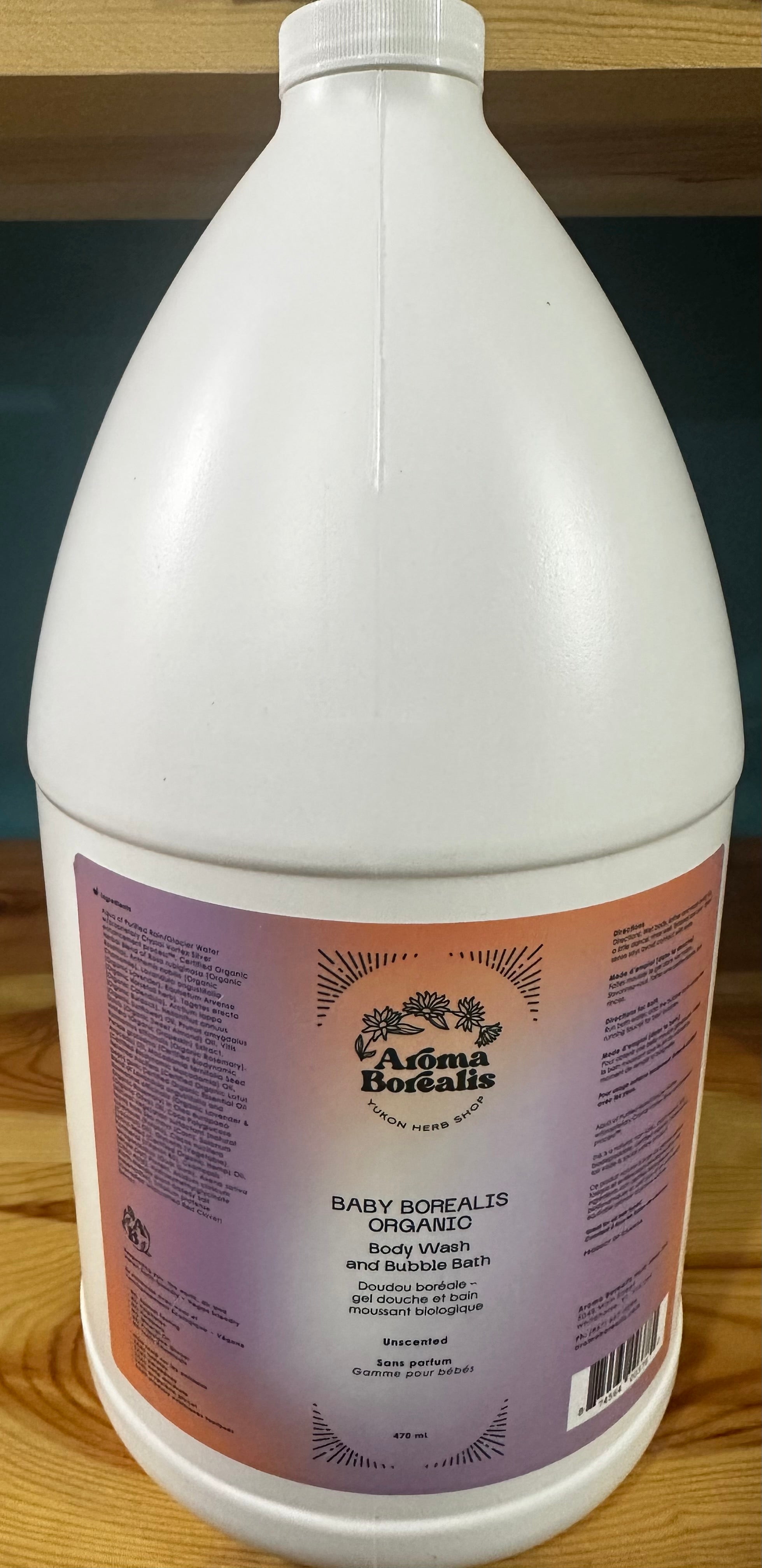 Baby Borealis Organic Body Wash & Bubble Bath